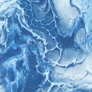 blue painting
